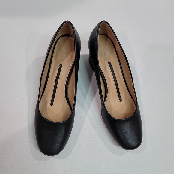 New Directions Morgan Black round Toe Heels Size 9.5 - Picture 4 of 12